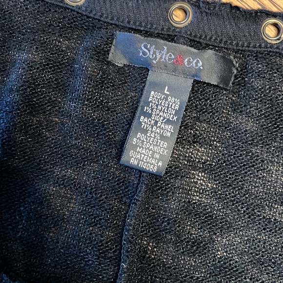 Style & Co Riveted Tank - Picture 4 of 9